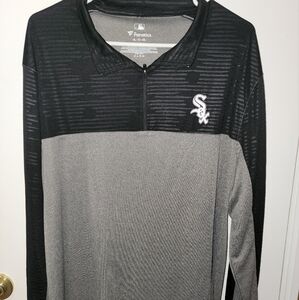 NWOT XL Chicago White Sox 3/4 zip lightweight pullover